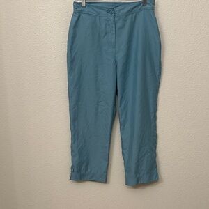 L.L. Bean Teal Capris